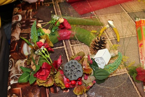 Warsztaty florystyczne - jesienna dekoracja