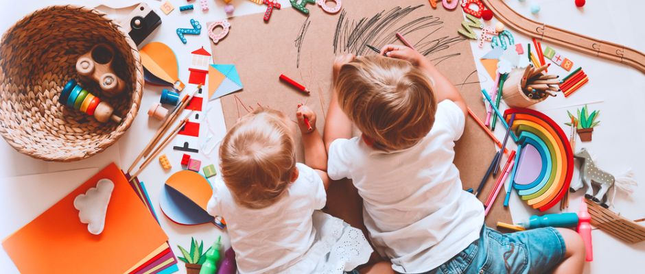 Bawmy się razem -zabawy sensoryczne dla rodziców z dziećmi w wieku 3-5