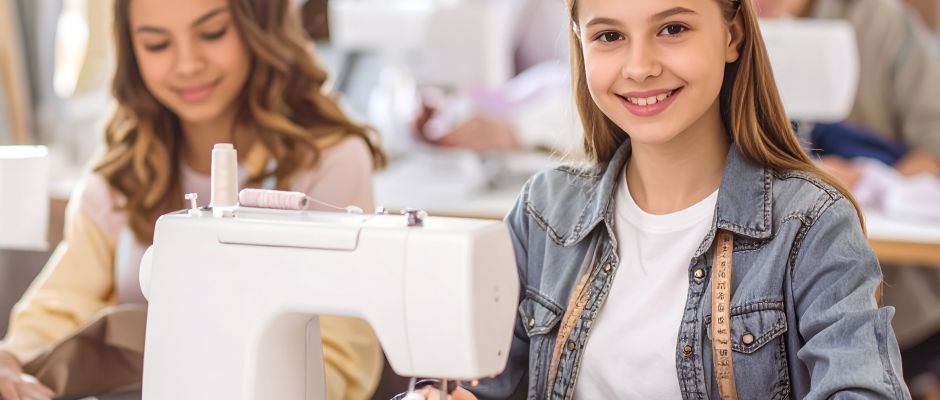 Warsztaty szycia na maszynie dla nastolatków 11+
