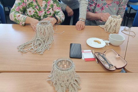 Warsztaty kreatywne dla seniorów - makrama dla początkujących