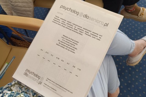Trening pamięci i koncentracji seniorów na wesoło