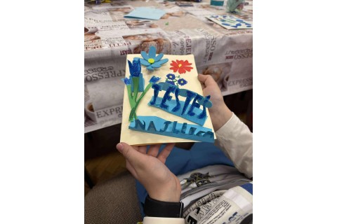 Warsztaty kreatywne dla dzieci 8+ Kartki 3D na Dzień Matki