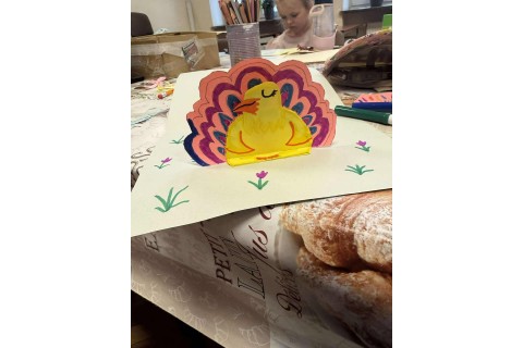 Warsztaty kreatywne dla dzieci 8+ Kartki 3D na Dzień Matki