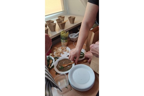 Warsztaty zielarskie dla seniorów -„Moc ukryta w nasionach i liściach”