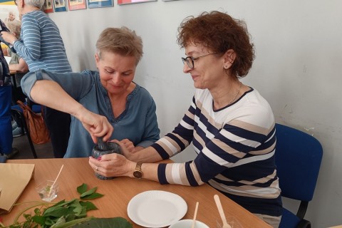 Warsztaty zielarskie dla seniorów -„Moc ukryta w nasionach i liściach”