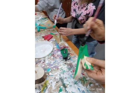 Warsztaty dla dzieci 10+ „Zabawy z drewnem”