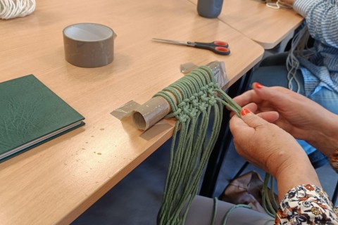 Warsztaty makramy dla seniorów