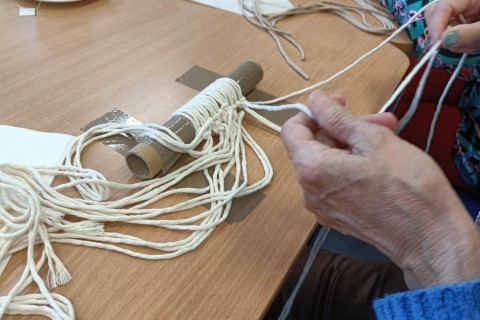 Warsztaty makramy dla seniorów