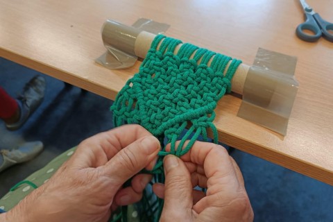 Warsztaty makramy dla seniorów