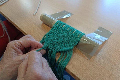 Warsztaty makramy dla seniorów