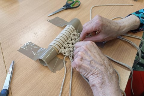 Warsztaty makramy dla seniorów
