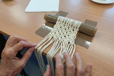 Warsztaty makramy dla seniorów