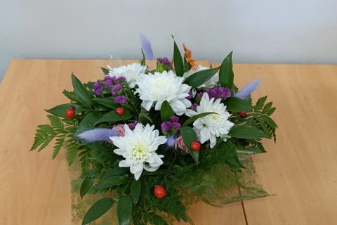 Warsztaty florystyczne dla seniorów - kompozycja na stół