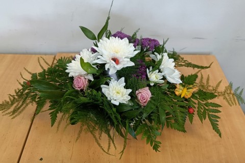 Warsztaty florystyczne dla seniorów - kompozycja na stół