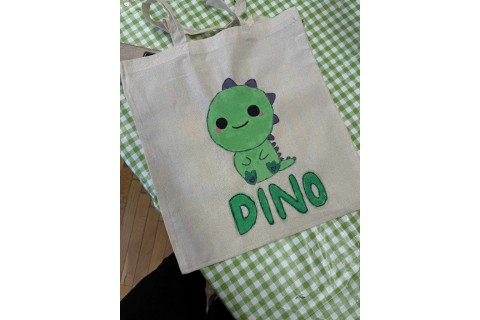 Warsztaty kreatywne dla dzieci 9+ Malowanie toreb eko