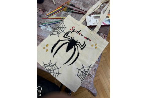 Warsztaty kreatywne dla dzieci 9+ Malowanie toreb eko