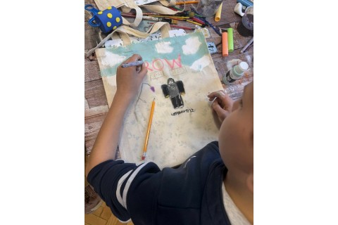 Warsztaty kreatywne dla dzieci 9+ Malowanie toreb eko