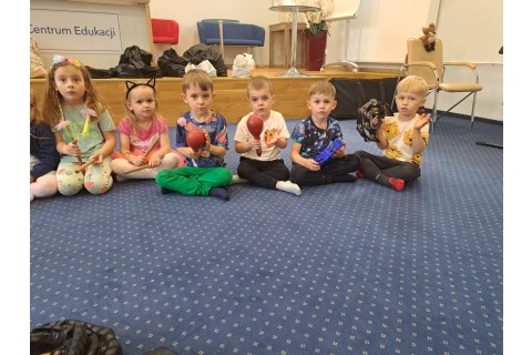 Zajęcia umuzykalniające dla dzieci w wieku 4-6 lat