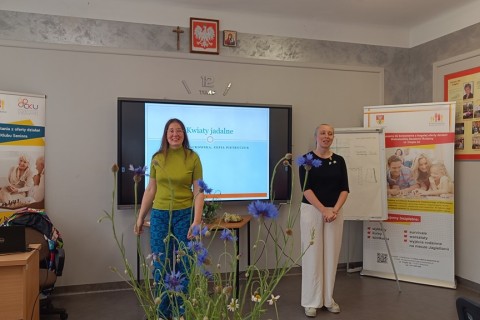 Warsztaty zielarskie dla seniorów -„Kwiaty, które karmią i leczą”