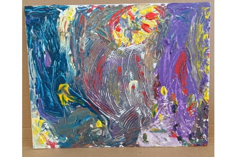 Warsztaty malarstwa dla seniorów - obrazy strukturalne