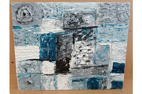 Warsztaty malarstwa dla seniorów - obrazy strukturalne