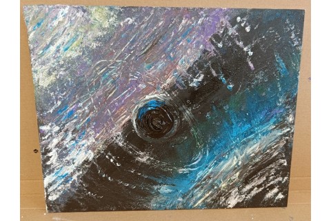 Warsztaty malarstwa dla seniorów - obrazy strukturalne