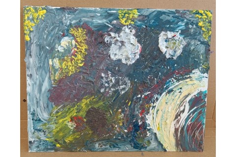 Warsztaty malarstwa dla seniorów - obrazy strukturalne