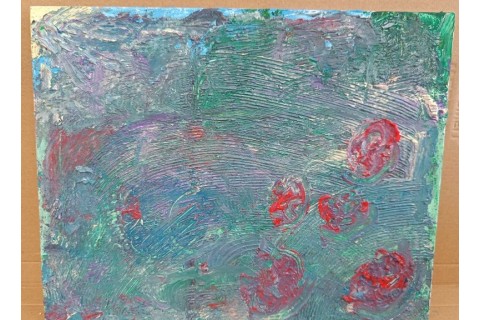 Warsztaty malarstwa dla seniorów - obrazy strukturalne