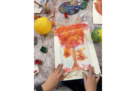 Warsztaty kreatywne dla dzieci 7+ Jesienne pejzaże