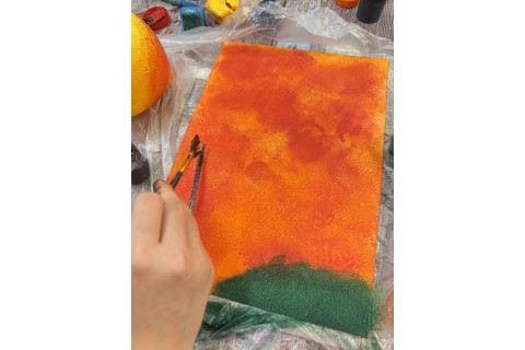 Warsztaty kreatywne dla dzieci 7+ Jesienne pejzaże