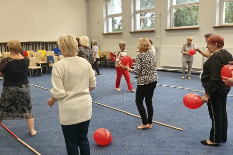 Trening medyczny stóp dla seniorów