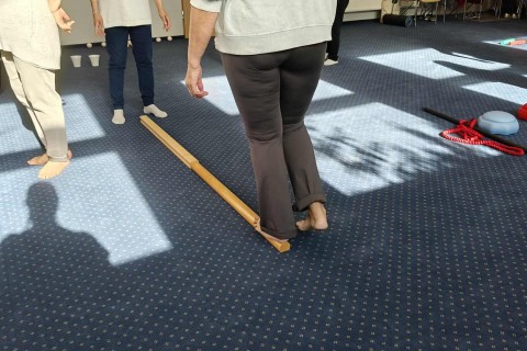 Trening medyczny stóp dla seniorów