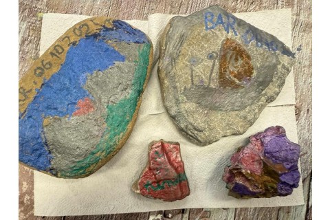 Warsztaty kreatywne dla dzieci 8+ lat - malowanie na kamieniach