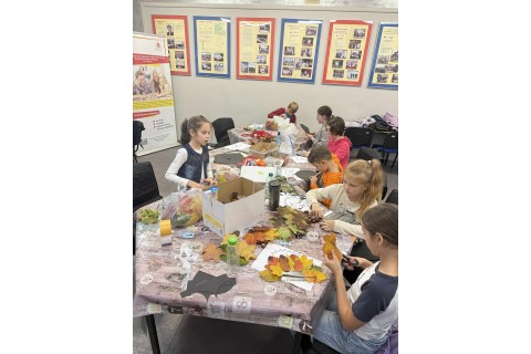 Zajęcia kreatywne Jesienne jeże 