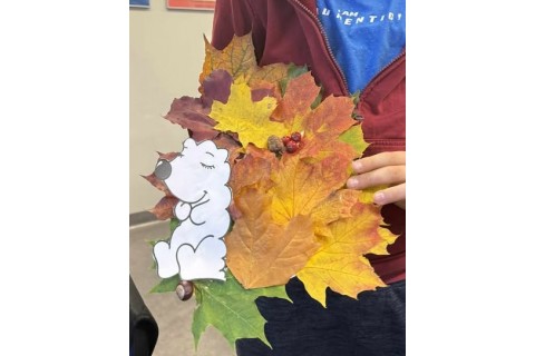 Zajęcia kreatywne Jesienne jeże 