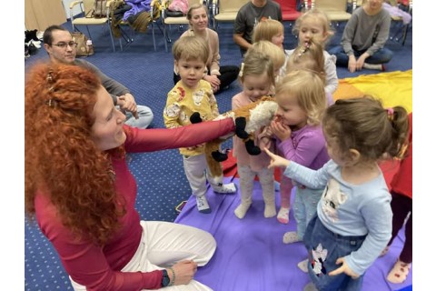 Zajęcia umuzykalniające dla dzieci w wieku 2-3 lata