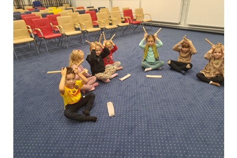 Zajęcia umuzykalniające dla dzieci w wieku 4-6 lat