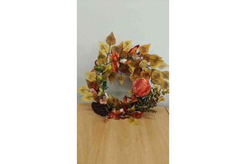 Warsztaty dla seniorów - Jesienne wianki