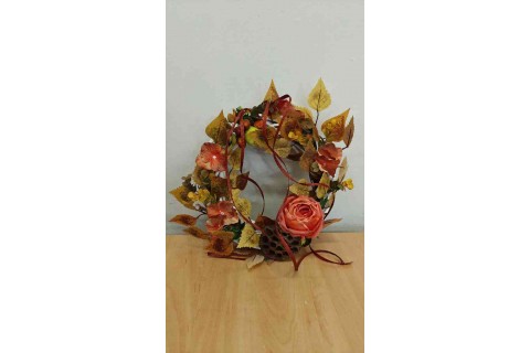 Warsztaty dla seniorów - Jesienne wianki