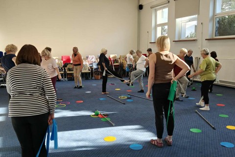 Trening medyczny dla seniorów