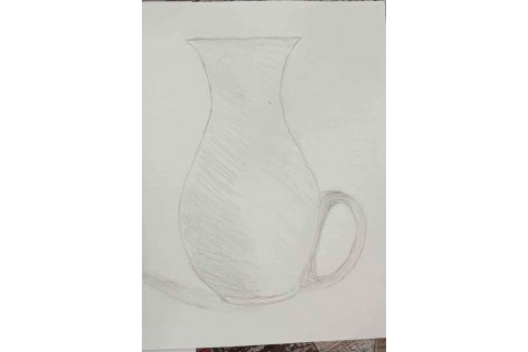 Warsztaty malarstwa dla seniorów - martwa natura ołówkiem