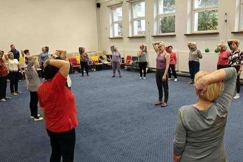 Trening medyczny dla seniorów - grupa II