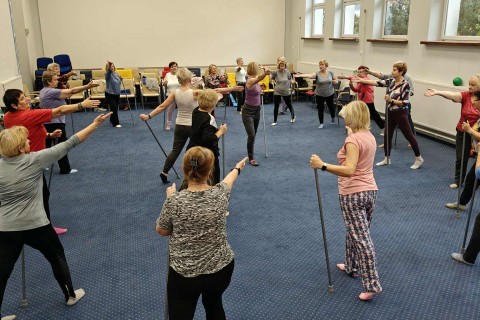 Trening medyczny dla seniorów - grupa II