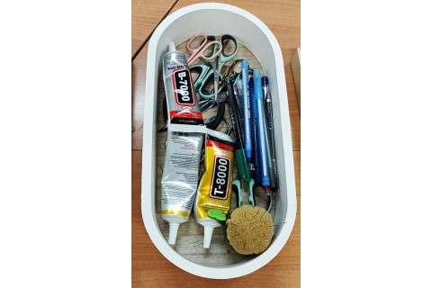 Warsztaty tworzenia biżuterii - broszka w technice haftu koralikowego