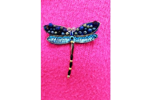 Warsztaty tworzenia biżuterii - broszka w technice haftu koralikowego