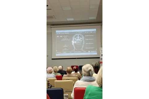 Prelekcja Słyszeć lepiej - jak dbać o słuch w dojrzałym wieku