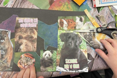 Warsztaty kreatywne „Kolaż marzeń” dla dzieci 8+