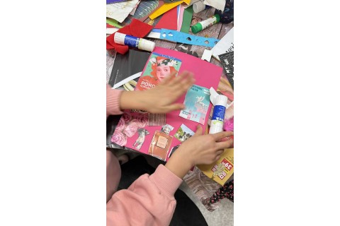 Warsztaty kreatywne „Kolaż marzeń” dla dzieci 8+