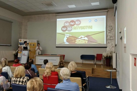 Prelekcja „Farmacja na talerzu - o interakcjach leków z żywnością”