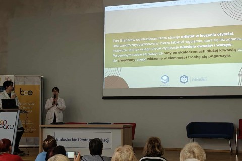 Prelekcja „Farmacja na talerzu - o interakcjach leków z żywnością”